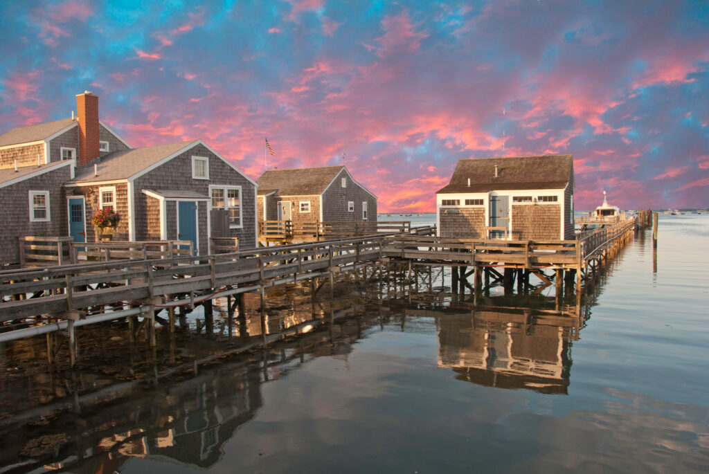 Sunset over Cisco, Nantucket